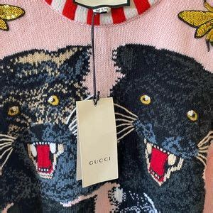 gucci dress sweater|gucci alien sweater.